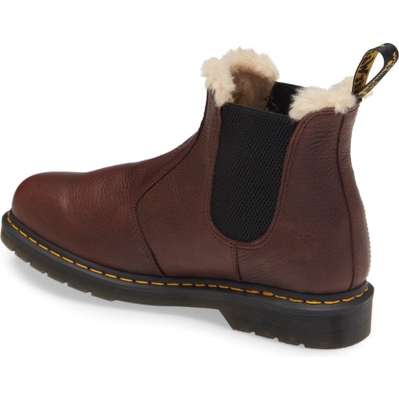 new Dr.Martens Men\'s size 11 2976 FL ambassador chelsea faux fur lined Boots main image 4